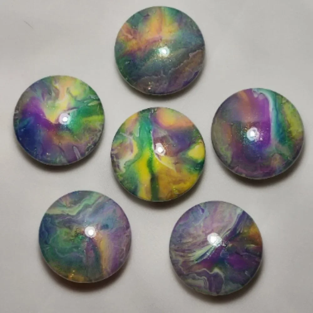Hand Crafted Cabinet Door Knobs Hand Painted Wooden Resin Furniture Kitchen